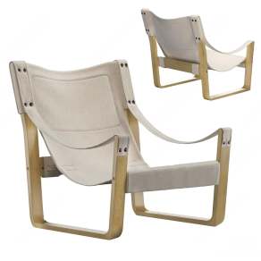 现代户外椅3D模型下载